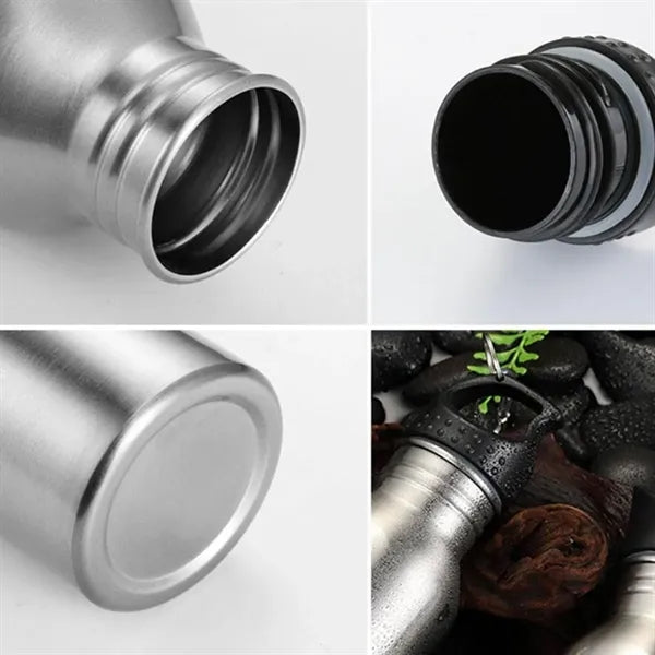 25oz. Custom Sports Water Bottle Cup with Carabiner Clip