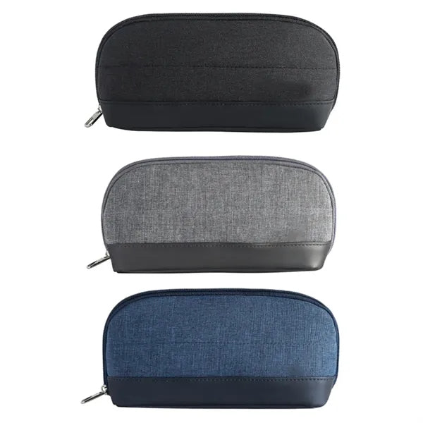 Zippered Pencil Case Organizer Pouch