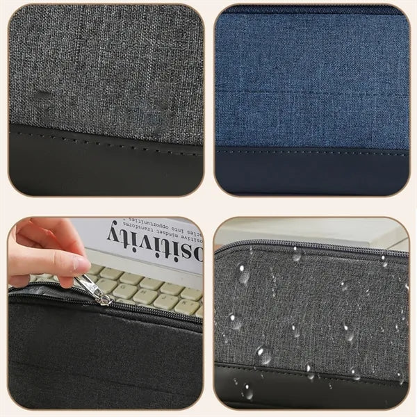 Zippered Pencil Case Organizer Pouch