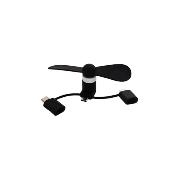 Multi-Connection Portable USB-Powered Hand Fan