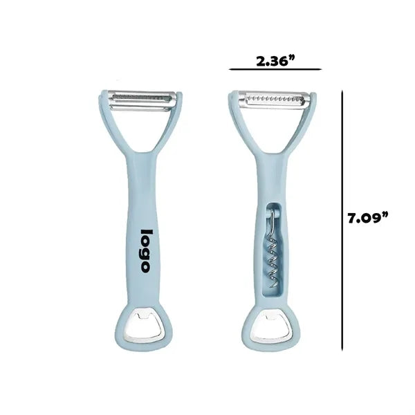 Multi-Function Vegetable Peeler With Grater