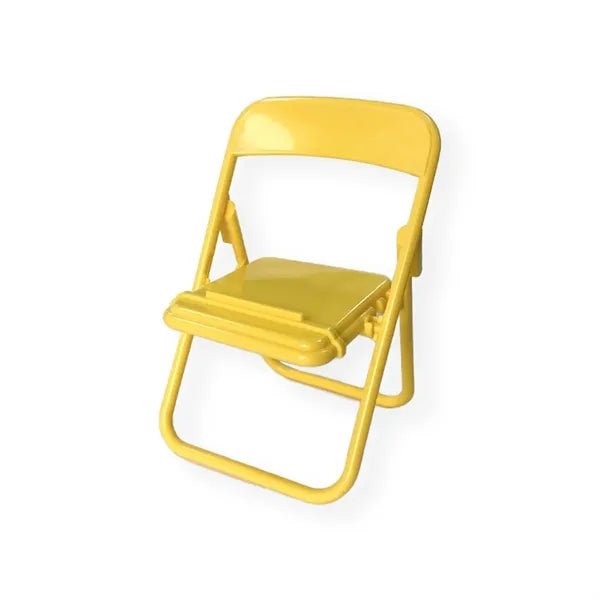 Colorful Stable Portable Mini Folding Chair Phone Stand