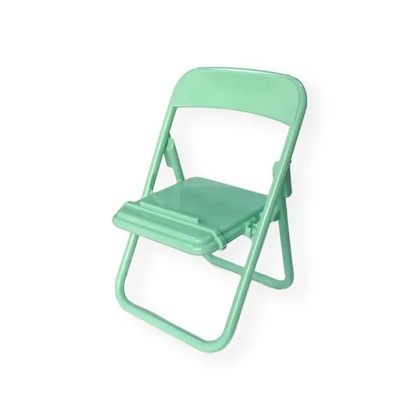 Colorful Stable Portable Mini Folding Chair Phone Stand