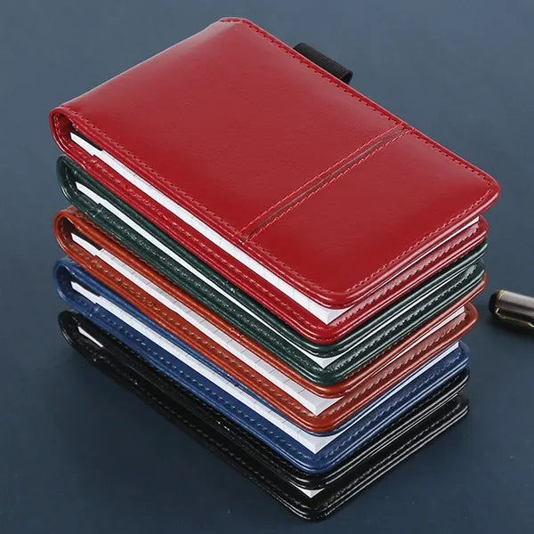 Business PU Leather Cover Notebook with 8-Digit Calculator