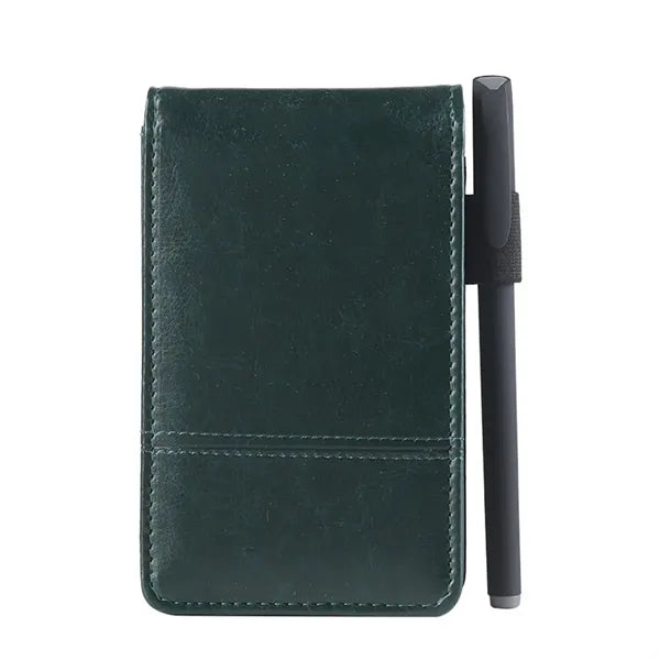 Business PU Leather Cover Notebook with 8-Digit Calculator