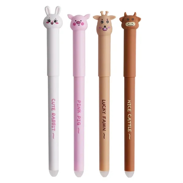 Erasable 0.5 mm Cute Animals Pen
