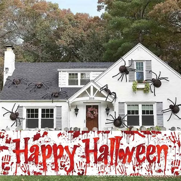 Halloween Party Decorations Banner