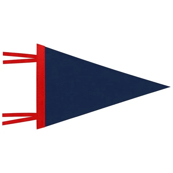 12" x 30" Felt Pennant Triangle Flags