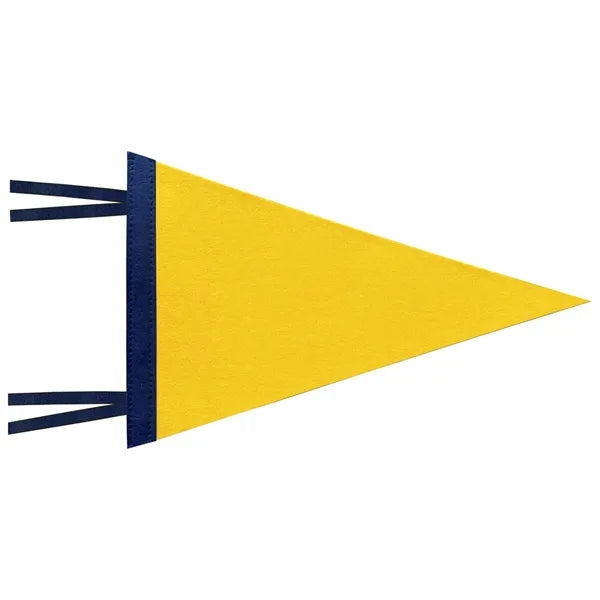 12" x 30" Felt Pennant Triangle Flags