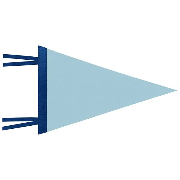 12" x 30" Felt Pennant Triangle Flags