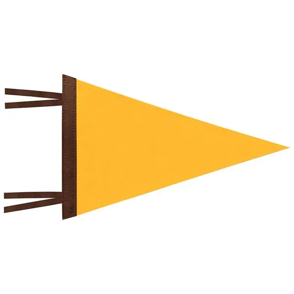 12" x 30" Felt Pennant Triangle Flags