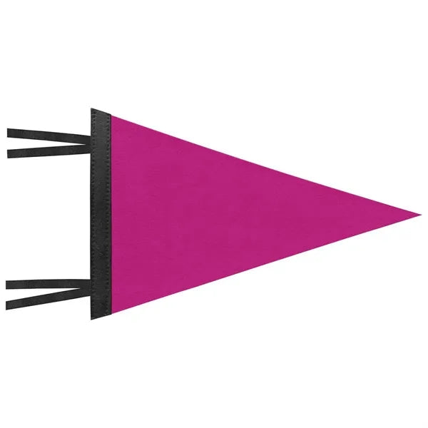 12" x 30" Felt Pennant Triangle Flags