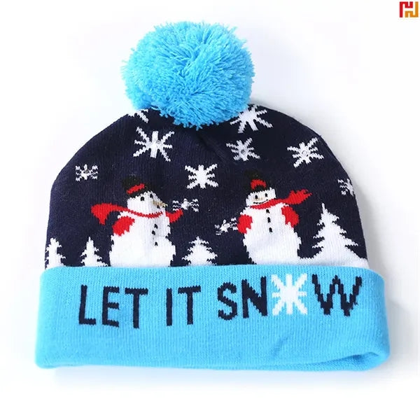 Winter Knit Pom Beanie