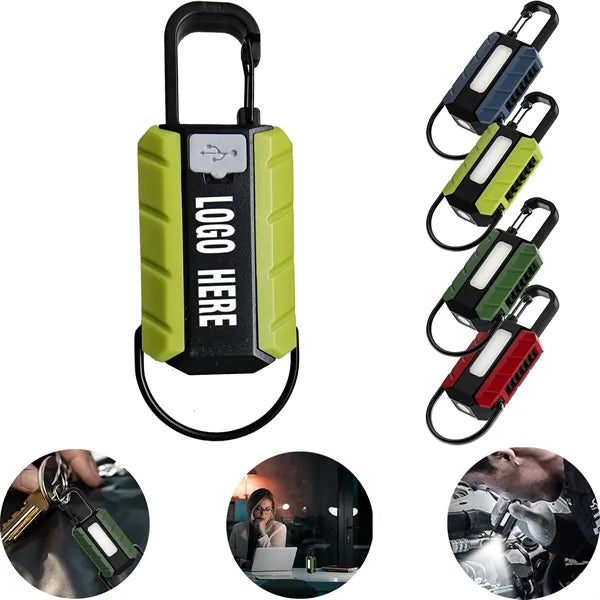 Dual-Light Multi-Function Key Chains / Rings Flashlights