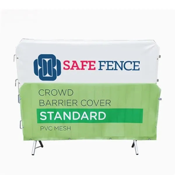3x8 ft Outdoor Crowd Control Barricade Cover Banners