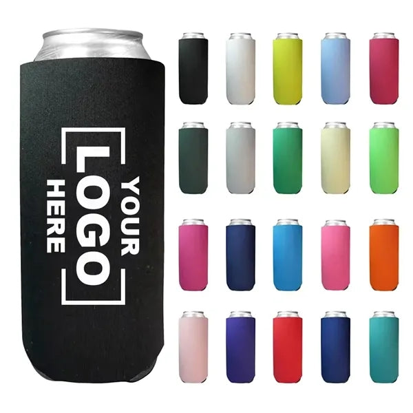 12 oz. Collapsible Slim Foam Can Cooler
