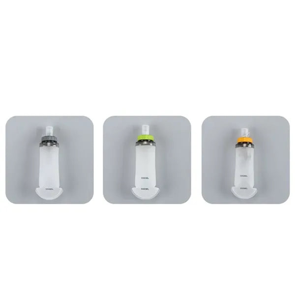 11.8oz TPU Foldable Outdoor Sports Bottle with Lid