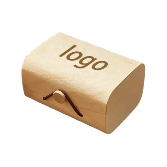 Natural Birch Wood Handcrafted Decorative Storage Box