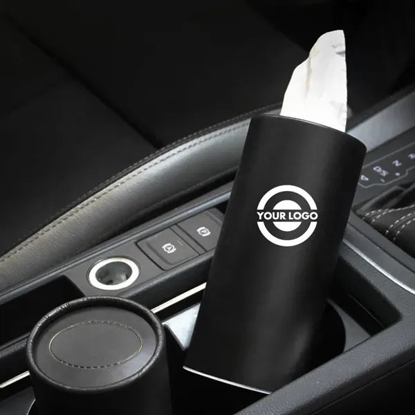 Car Cup Holder Facial Tissue Cylinder