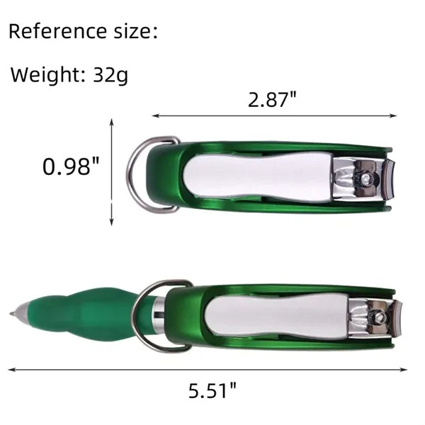 Nail Clipper pen keychain