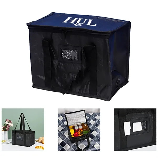 Insulated Bag With Business Card Holder