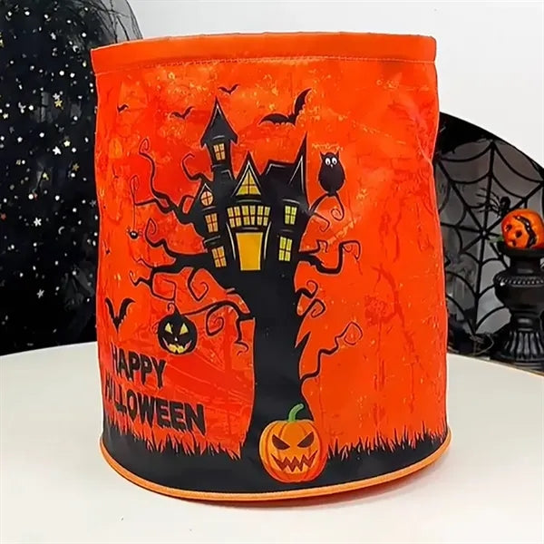 LED Pumpkin Tote Bag