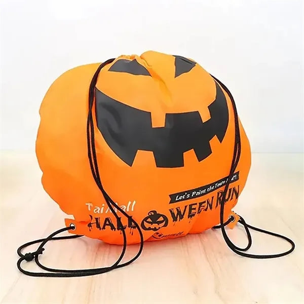 Halloween Reflective Drawstring Bag