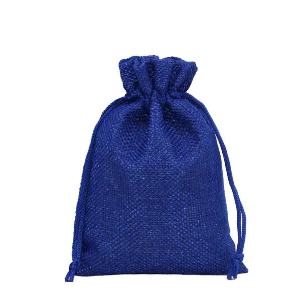 Burlap Drawstring Gift Pocket