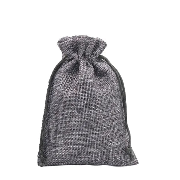 Burlap Drawstring Gift Pocket