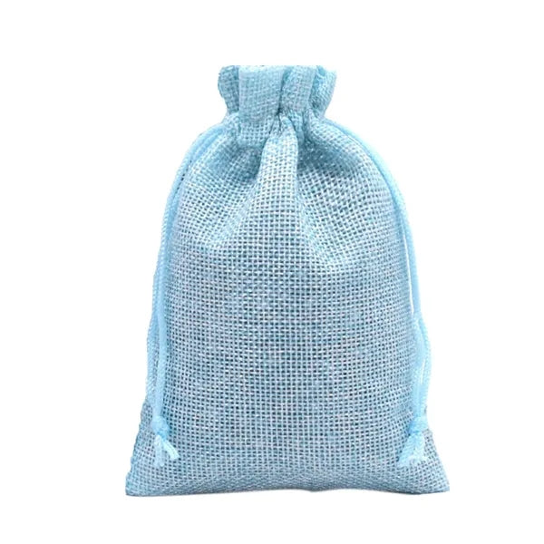 Burlap Drawstring Gift Pocket