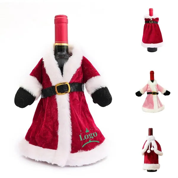 Christmas Decorations For Wine Bottles