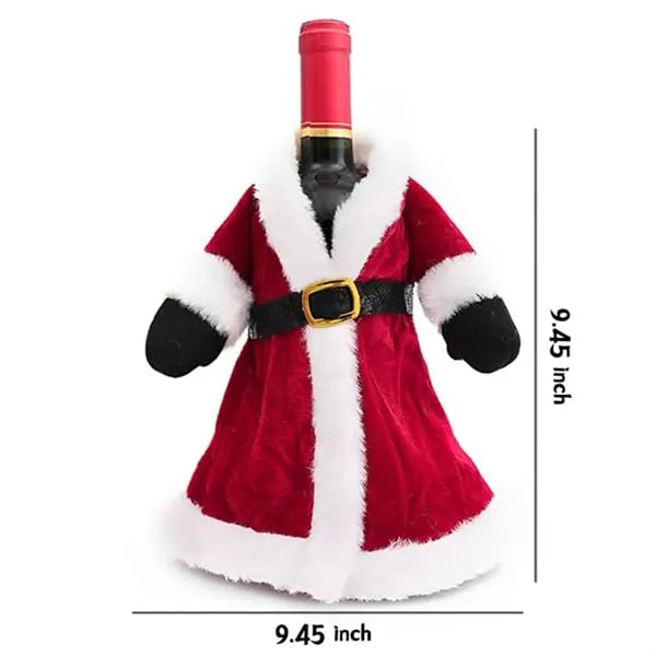Christmas Decorations For Wine Bottles