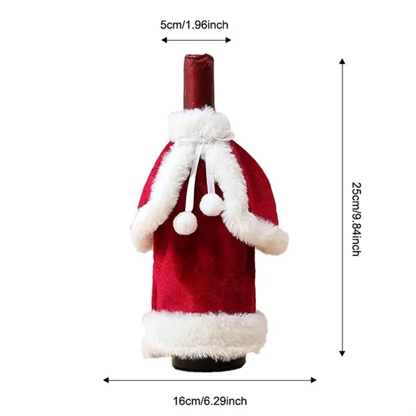 Christmas Decorations For Wine Bottles