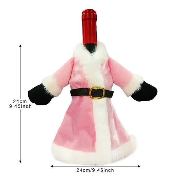 Christmas Decorations For Wine Bottles