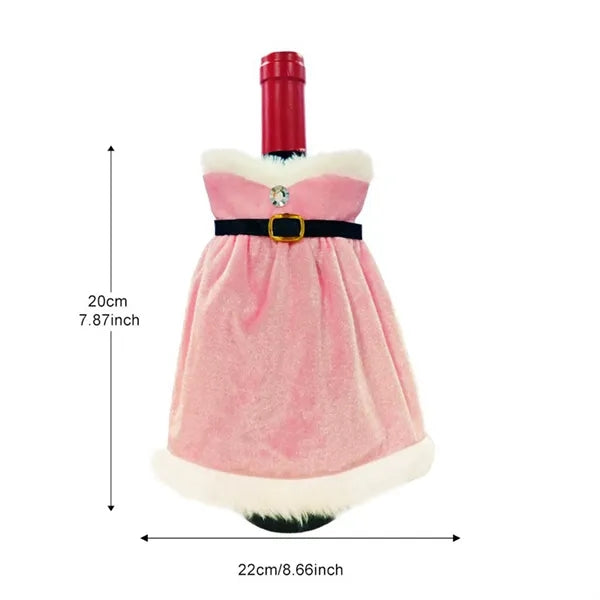 Christmas Decorations For Wine Bottles