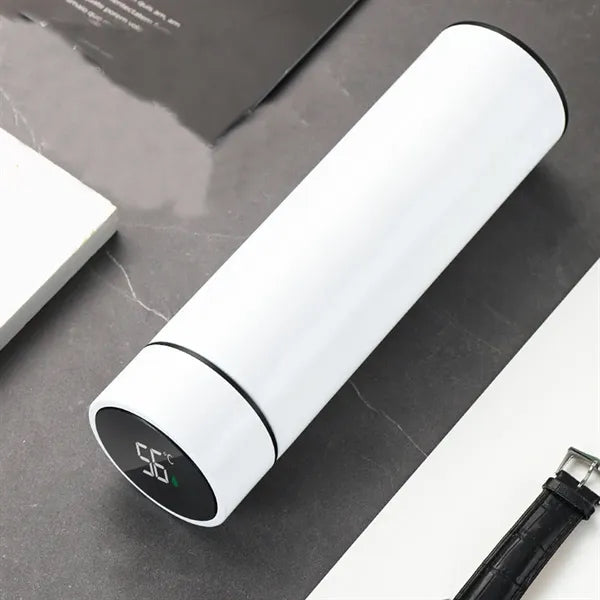 Digital Temperature Display Bottles Stainless Steel