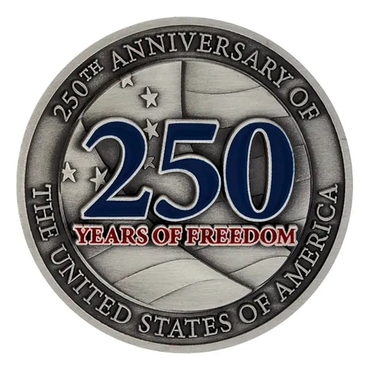 Semiquincentennial 3D Challenge Coin