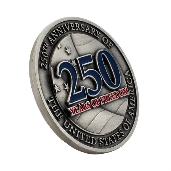 Semiquincentennial 3D Challenge Coin