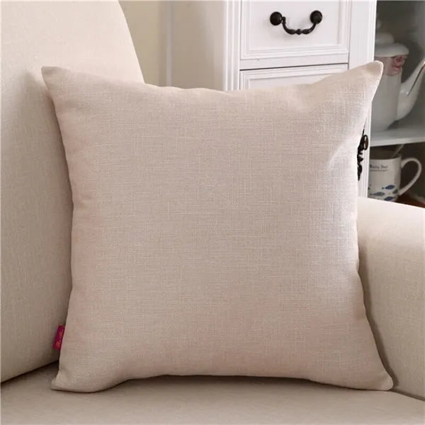 Logo Throw Pillow with Soft Touch Cover