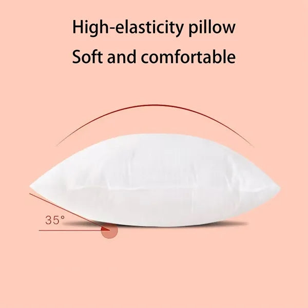 Logo Throw Pillow with Soft Touch Cover