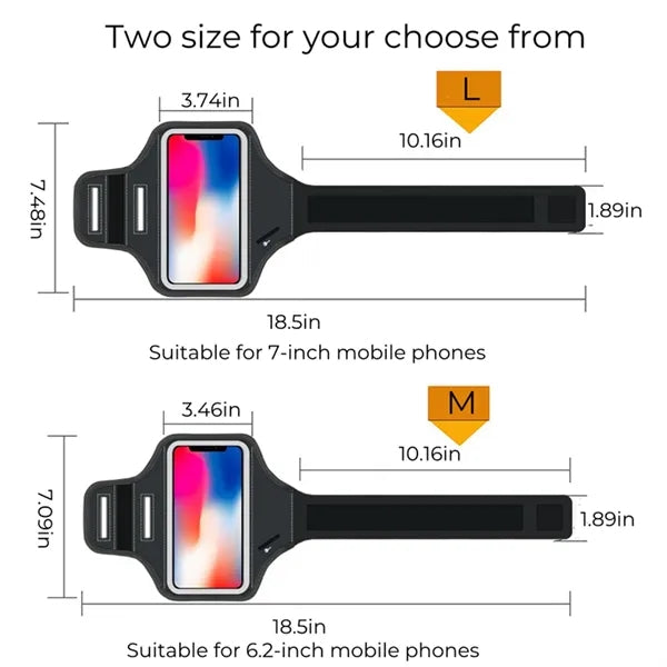 Neoprene Sports Armband for Mobile Phones