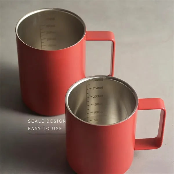 14oz Insulated Stainless Steel Mug with Scale