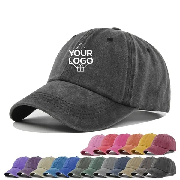 Vintage Washed Adjustable Baseball Cap