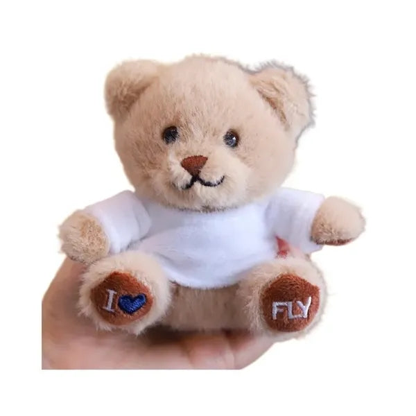 4"Plush Bear Keychain