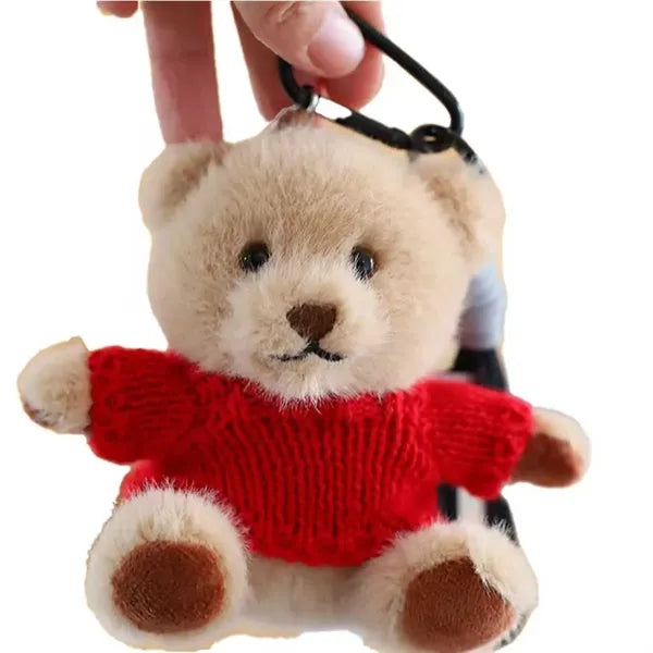 4"Plush Bear Keychain