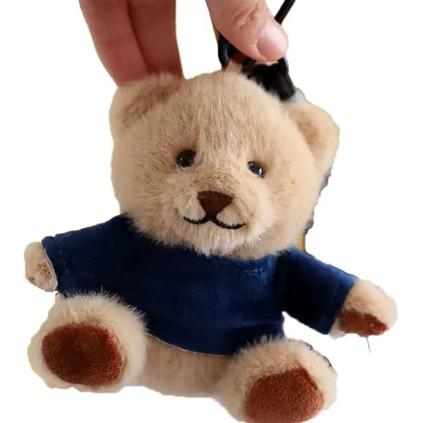 4"Plush Bear Keychain