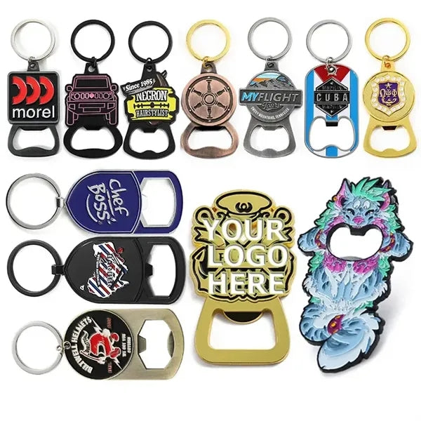 Metal Bottle Opener Keychain