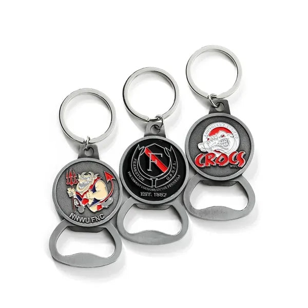 Metal Bottle Opener Keychain