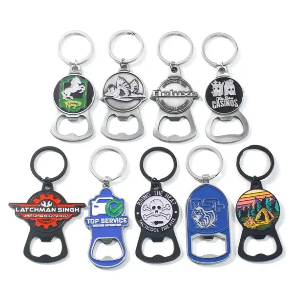 Metal Bottle Opener Keychain
