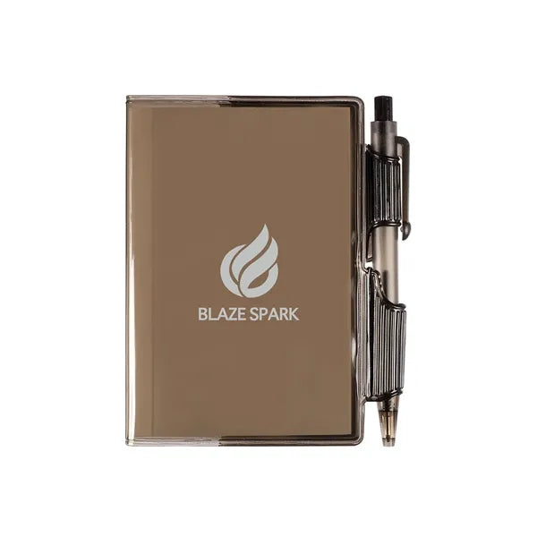 Clear-View Jotter Notebook & Pen 3.375" X 4.125"